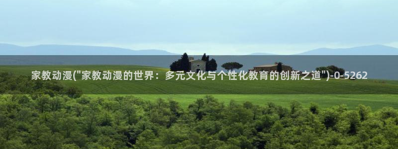 中国动漫：家教动漫(\